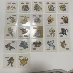 ポケモンパンシール　デコキャラシール　人物　24枚