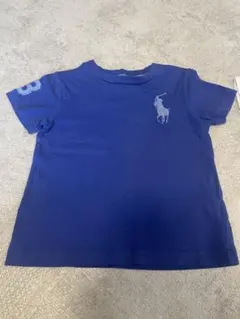 Polo Ralph Lauren 半袖Tシャツ ブルー 刺繍ロゴ