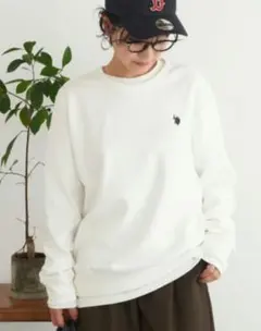 U.S. POLO ASSN. ワンポイント スウェット M