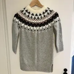 GAP Kids ノルディック柄ワンピース 6-7歳　120cm前後