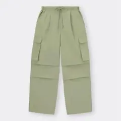 パラシュートカーゴパンツ(丈標準70.0～74.0cm) グリーン M
