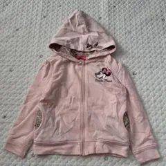 【7493】東京ディズニーリゾート ミニーマウス パーカー 110cm