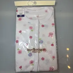HOT BISCUITS 花柄シャツ肌着 60