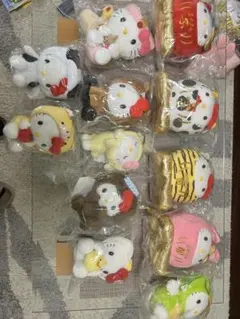 ハローキティ 干支 2002年 午年 ぬいぐるみ サンリオ エトヌイグルミ
