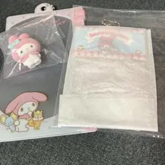 フロッキー　PKG風ミニ小物入れ マイメロ