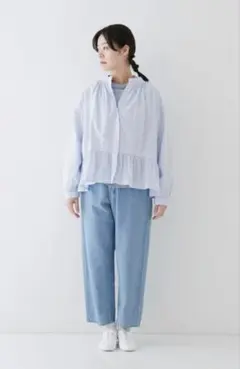 nest Robe 切替ギャザーブラウスのサムネイル