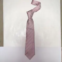HIROKO KOSHINO ピンク ストライプ ネクタイ