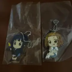 でふぉラバ！けいおん！キーホルダー 澪&りっちゃんセット
