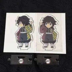 冨岡義勇　繋がるアクリルスタンド　つながる　スクエア缶バッジ　鬼滅の刃　絵巻二期 冨岡義勇 繋がるアクリルスタンド つながる アクスタ 鬼滅の刃