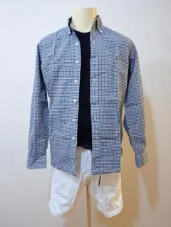 【新品未使用】ポロラルフローレン　ギンガムオックスフォードシャツ