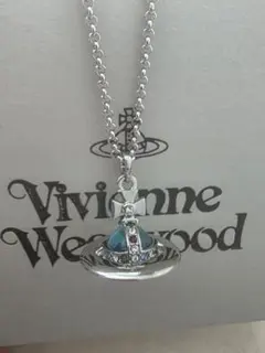 Vivienne Westwood ブルー × レッド オーブ ネックレスのサムネイル