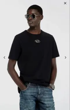 DIESEL ロゴ Tシャツ ブラック