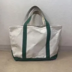 【洗濯済】良品 エルエルビーン ボートアンドトート Mサイズ グリーン バッグ