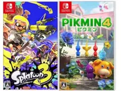 新品・未開封 2本セット ピクミン4  スプラトゥーン3 任天堂 スイッチ