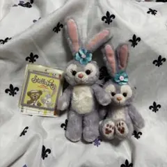 ステラルー ぬいぐるみストラップ　ぬいぐるみバッジ　ぬいば　ディズニー