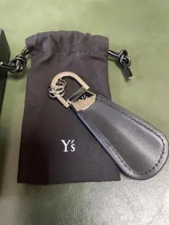 Y's 黒　携帯用靴べら ノベルティ ワイズ 未使用品のサムネイル
