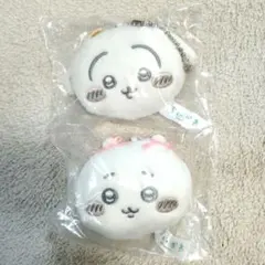 ちいかわ　マスコットミラー　〜リボン〜　ちいかわ・うさぎの2個セット