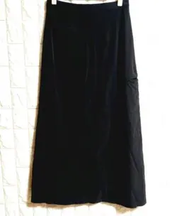NEXT（ネクスト）ロングスカート　ブラック　Ｌ相当　㊾のサムネイル