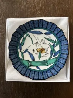 ムーミン　アマブロ　九谷焼　プレート　小皿　中皿