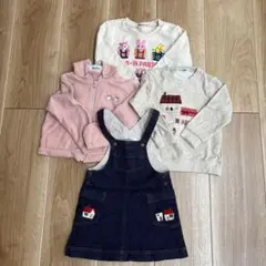 ファミリア100cm服まとめ、HOT.Bトレーナー