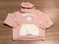 ちいかわ　キッズ　パーカー　120　ピンク　裏起毛　子供服　女の子　新品