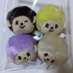 4個セット モンチッチ フェイスマスコット