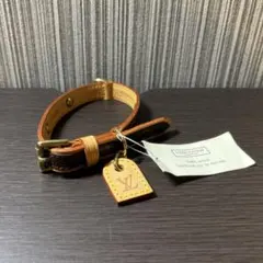 良品 ルイヴィトン 首輪 ドッグ・カラー 中型犬 ペット コリエ