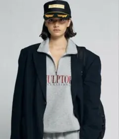 SCULPTOR クラシックロゴハーフジップスウェットのサムネイル