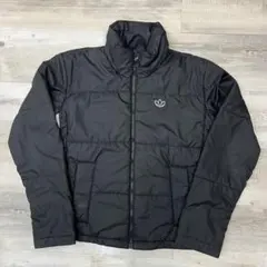 古着 00年代 adidas アディダス ナイロンパフジャケット ブラック