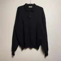 freaksstore / リラックスフィットスウェットライクポロカラーニットのサムネイル