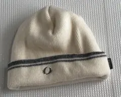 IGNIO アイボリー スキーニット帽 サイズ54-56cm