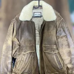 DRAGON of SILKROAD ブラウンレザージャケット