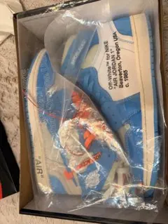 正規品　27.5cm AIR JORDAN 1 X OFF-WHITEのサムネイル