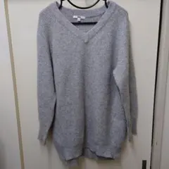 スフレヤーンVネックチュニック（長袖）