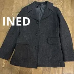 INÉD テーラードジャケット サイズ2 ダークグレー　コート　ショートコート