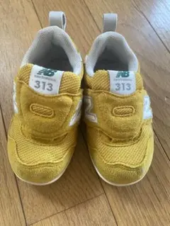 new balance 313 イエロー ベビーシューズ