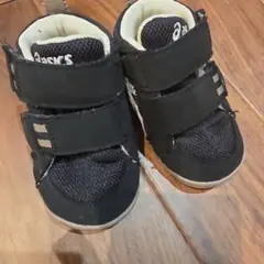 Asics ベビーシューズ ブラック 11.5cm