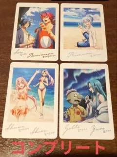 転生したらスライムだった件　蒼海の涙編　映画　入場者特典　フォト風カード　４枚