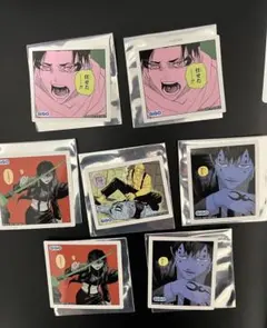 カグラバチ GiGO 特典 ダイカットステッカー 7枚