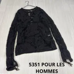 5351 POUR LES HOMMES フェアリーグランジ　シアー　ロンTのサムネイル