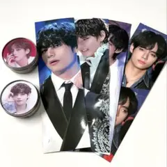 BTS V 紙スローガン　小物入れ　韓流ショップ　テテ　テヒョン