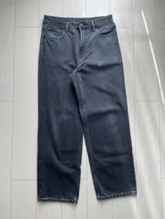 ユニクロメンズワイドストレートジーンズ31インチ