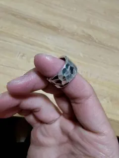 ichi シルバー ハンマードリング