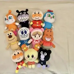 アンパンマン うーたん ぬいぐるみ 11体 セット