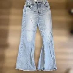 お値下げmoussy mvs flare デニムパンツ 26インチ