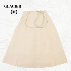 美品✨️GLACIER　グラシア【M】バックレースアップ ロングフレアスカート