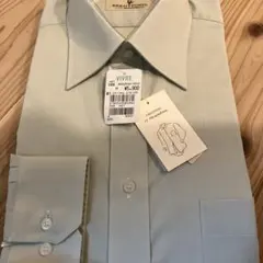 BRENTFORD 形状記憶シャツ Mサイズ ライトグリーン