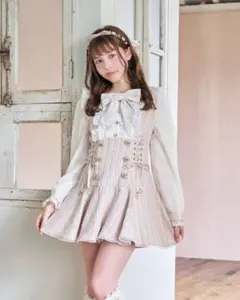 ワンピース manontokyo GLITTERY TWEED RIBBON OP Manontokyo Glittery Tweed Ribbon OP - メルカリ