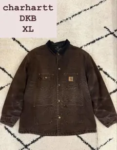 【00s極フェード】carhartt DKB XL ブラウン カバーオール