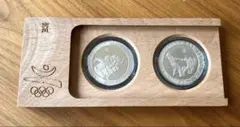 1992 バルセロナ五輪 記念銀貨 2000ペセタ 4枚セット 木箱付 - メルカリ
